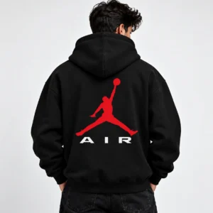 Air Jordan Hoodie model wear look