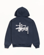 Basic Stussy Hoodie Navy
