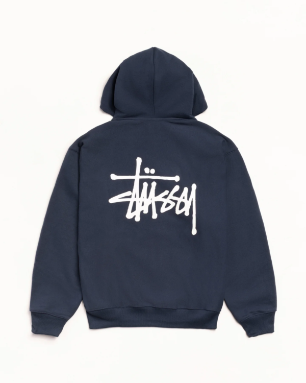 Basic Stussy Hoodie Navy