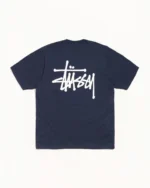 Basic Stussy Tee Navy Back