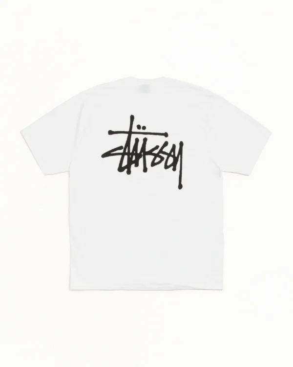 Basic Stussy Tee White Back