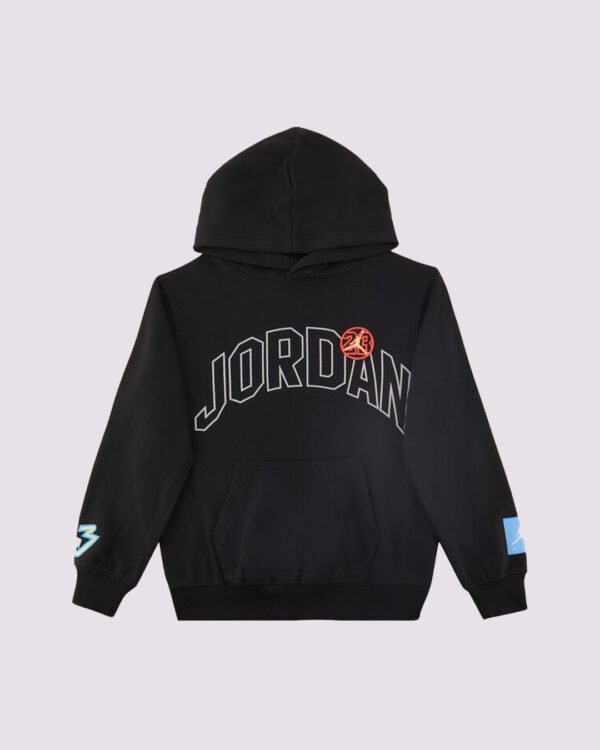 Black Jordan Hoodie Front