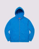 Blue Supreme Zip Up Hoodie