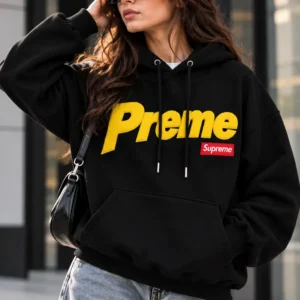 Preme Hoodie Supreme front view