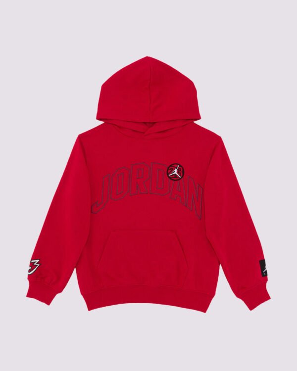 Jordan Red Hoodie Front
