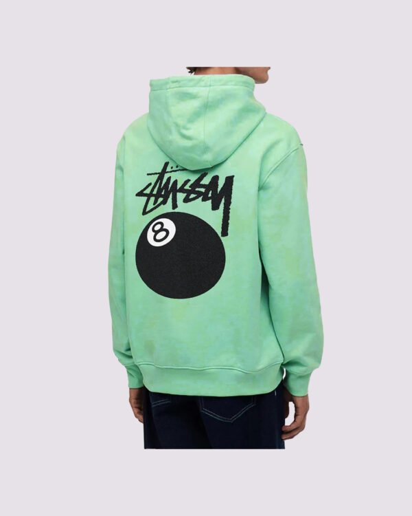 Stussy 8 Ball Hoodie Green
