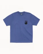 Stussy 8 Ball Tee Blue Front