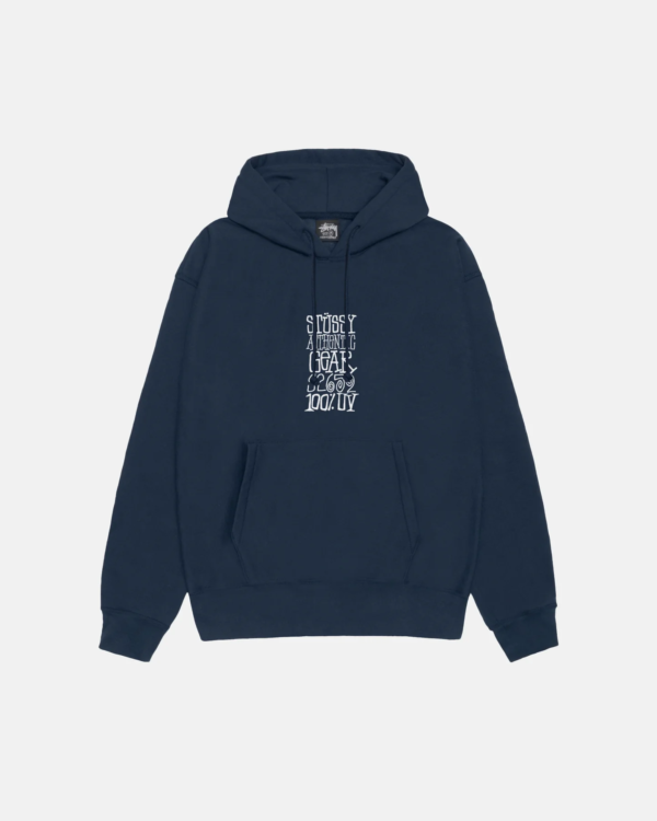 Stussy Authentic Gear Hoodie Navy