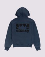 Stussy Crown Hoodie Navy