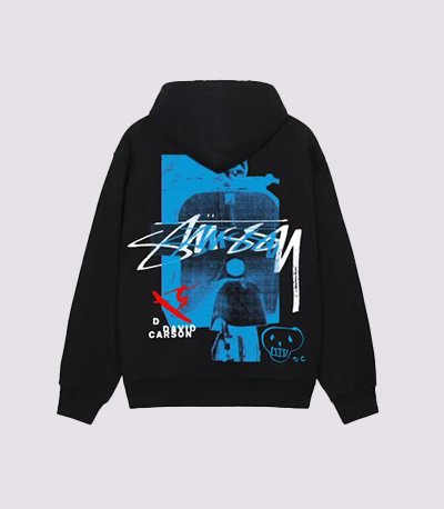 Stussy David Carson Vespa Hoodie Stussy David Carson Vespa Hoodie