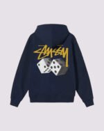 Stussy Dice Hoodie Navy
