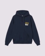 Stussy Dice Hoodie Navy Front