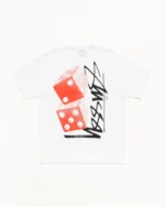 Stussy Dice Tee White