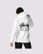 Stussy Hoodie Dover Street White