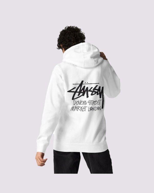 Stussy Hoodie Dover Street White