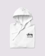 Stussy Hoodie Dover Street White Front