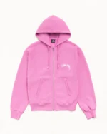 Stussy Pink Sweatshirt Front