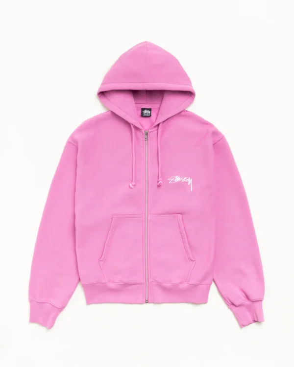 Stussy Pink Sweatshirt Front