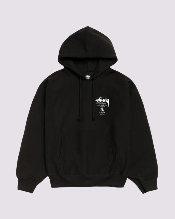 Stussy World Tour Hoodie Front
