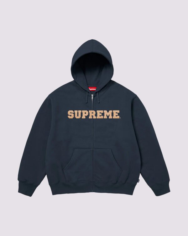 Supreme Applique Hoodie Navy