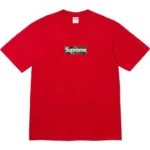 Supreme Camo Box Logo Tee Red