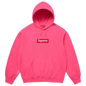 Supreme Pink Hoodie