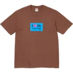 Supreme Tee Alone Time Brown