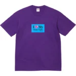Supreme Tee Alone Time Purple