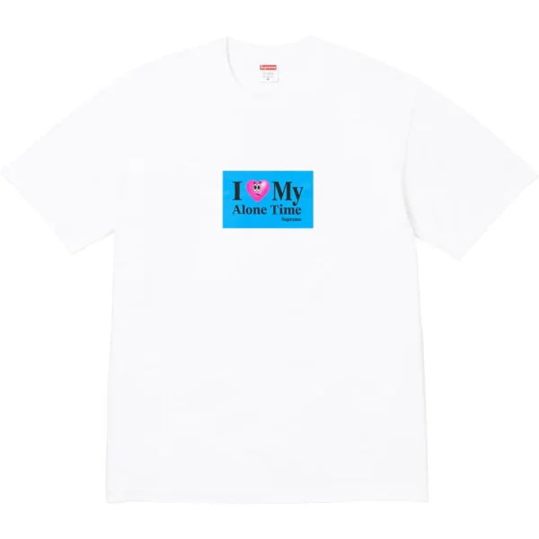 Supreme Tee Alone Time White