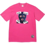 Supreme Tee God Save Us Dark Pink