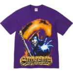 Supreme Tee Grim Reaper Purple