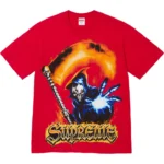 Supreme Tee Grim Reaper Red