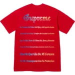 Supreme Tee Grim Reaper Red Back