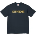 Supreme Tee Hard Navy