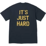 Supreme Tee Hard Navy Back