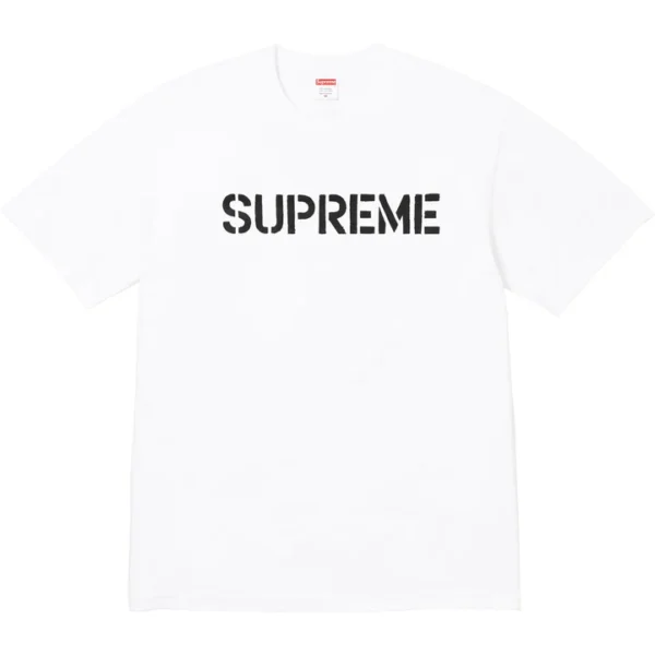 Supreme Tee Hard White
