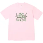 Supreme Tee Origami Pink