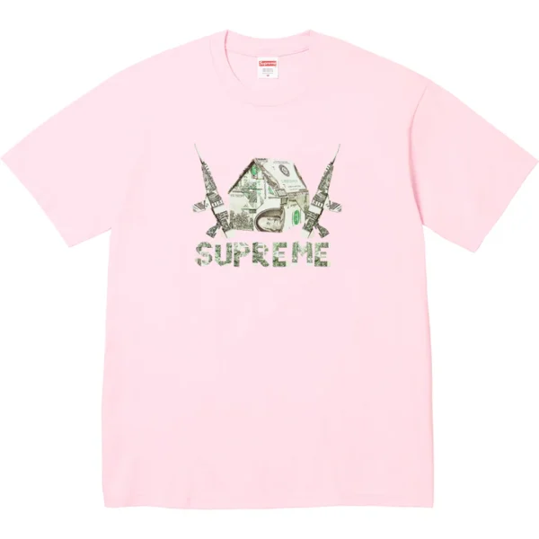 Supreme Tee Origami Pink