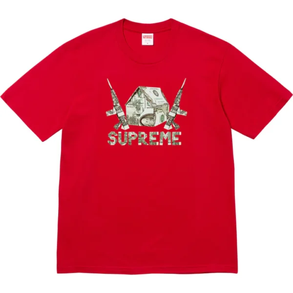 Supreme Tee Origami Red