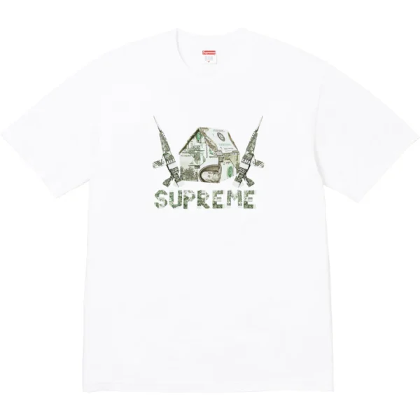 Supreme Tee Origami White