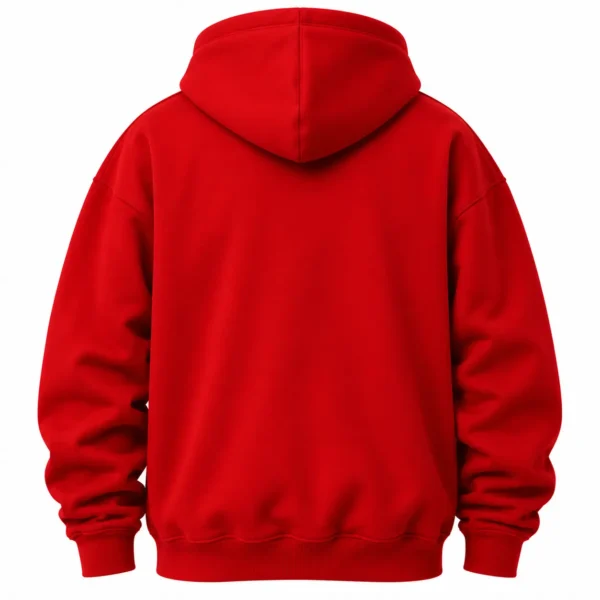 red jordan hoodie back