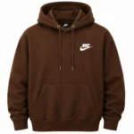 brown nike hoodie