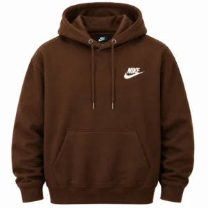brown nike hoodie