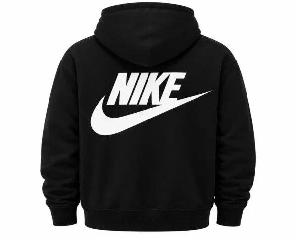 nike club fleece hoodie back