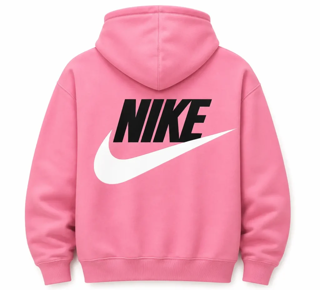 pink nike hoodie