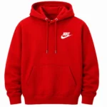 red nike hoodie