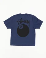 8 Ball Stussy Tee Navy