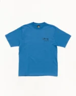 Dice Clock Stussy Tee Blue Front