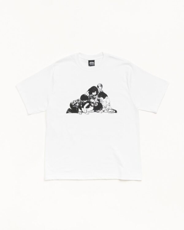 Kids Stussy Tee White