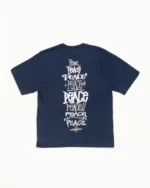 Peace Increased Stussy Tee Navy